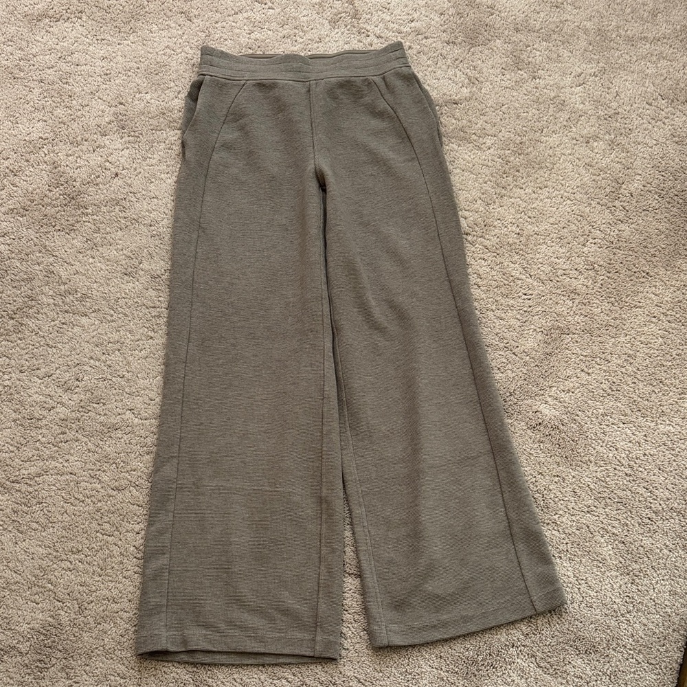 lululemon athletica Gray Wide Leg Pants